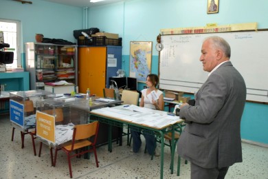 Ψήφισε ο  υποψήφιος Δήμαρχος Αμπελοκήπων – Μενεμένης κ. Λάζαρος Κυρίζογλου