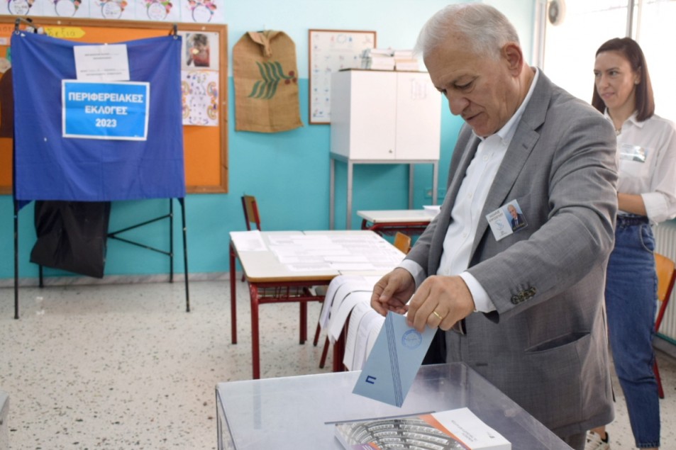 Ψήφισε ο  υποψήφιος Δήμαρχος Αμπελοκήπων – Μενεμένης κ. Λάζαρος Κυρίζογλου